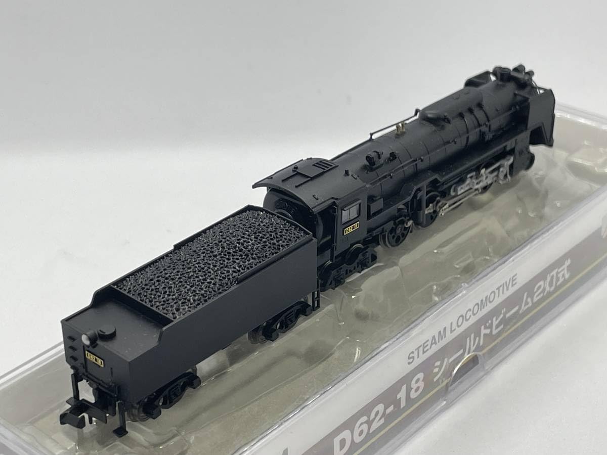 MICROACE D62−18 シールドビーム2灯式 レア Nゲージ D62蒸気機関車（